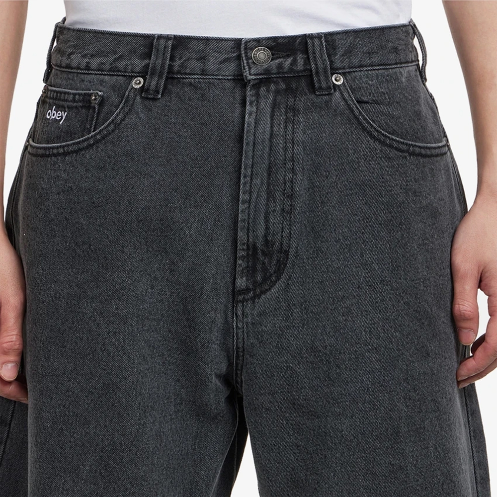 OBEY Bigwig Baggy Denim Short Ανδρική Βερμούδα Τζιν - 3
